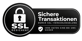 SSL-gesichert - sichere Transaktionen